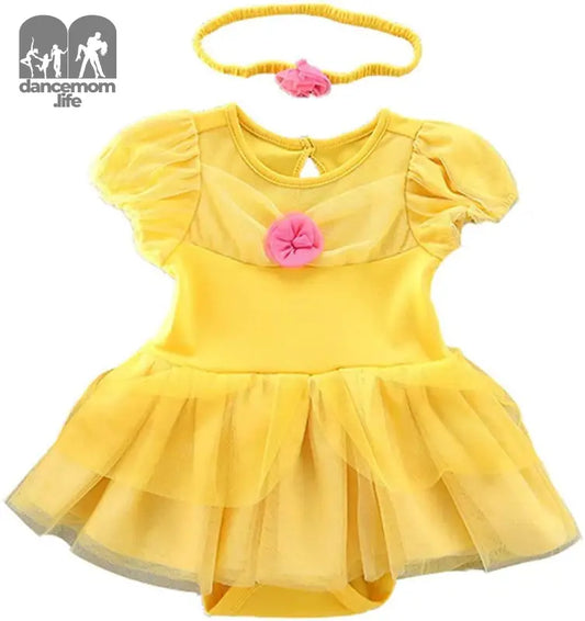 Toddler Baby Girls Princess Costume Halloween Tutu Dress up Bodysuit Christmas Romper