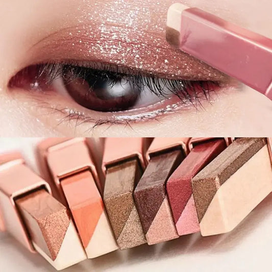 Dual-color eyeshadow sticks.
