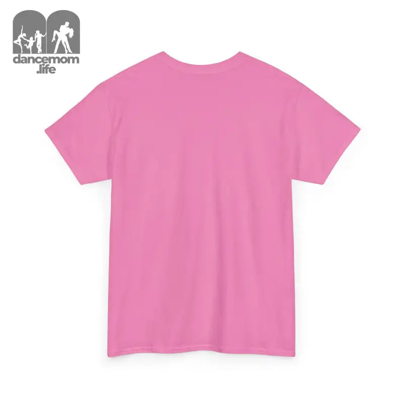 Pink t-shirt with short sleeves.