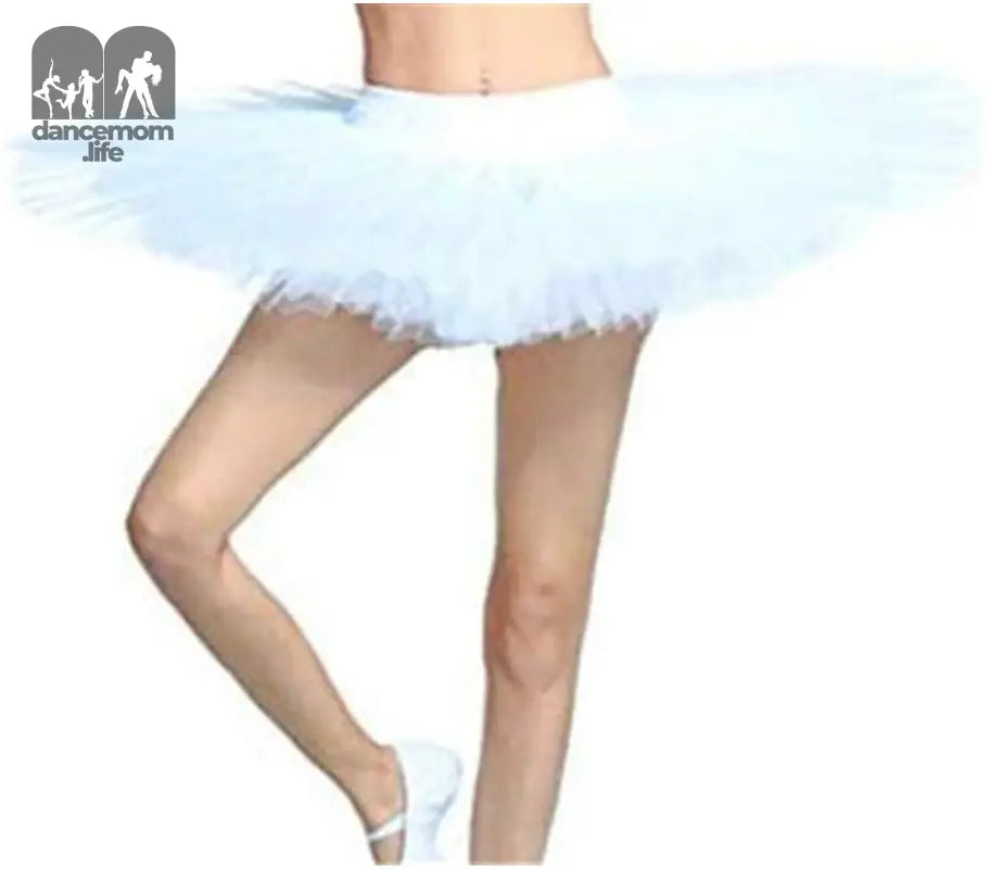 Women Professional Swan Ballet Tutu Skirt Hard Organdy Platter Performance Leotard Skirt