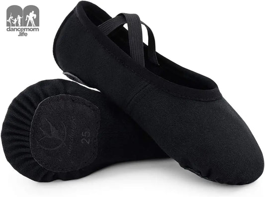 Ballet Shoes for Women Girls, Ballet Slipper Dance Shoes Stretch Canvas for Teen Adults